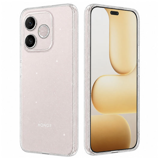 Case for Honor 600 Lite, Techsuit, SparkleSkin, Transparent