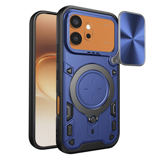Etui na Honor 600 Pro / 600, Techsuit, CamGuard Pro, Niebieskie