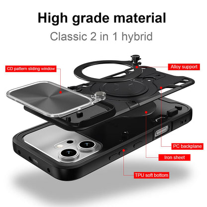 Etui na Honor 600 Pro / 600, Techsuit, CamGuard Pro, czarne