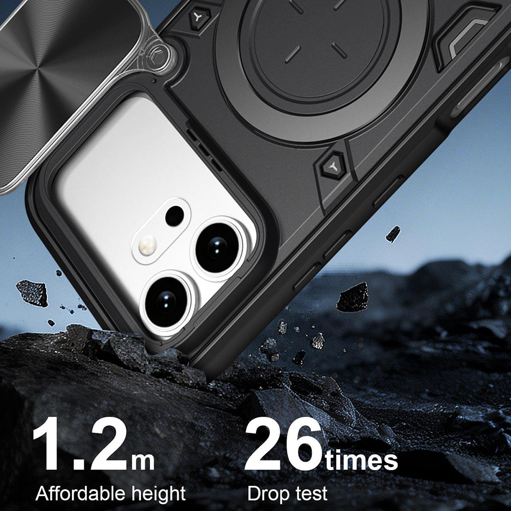 Etui na Honor 600 Pro / 600, Techsuit, CamGuard Pro, czarne