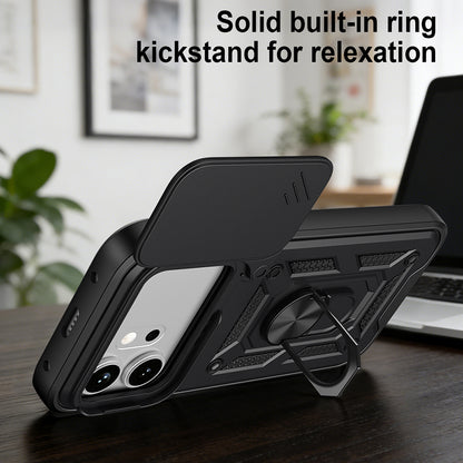 Etui na Honor 600 Pro / 600, Techsuit, CamShield, Niebieskie