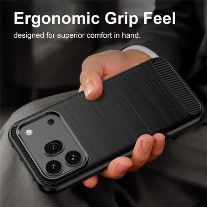 Etui na Honor 600 Pro / 600, Techsuit, Carbon, Czarny