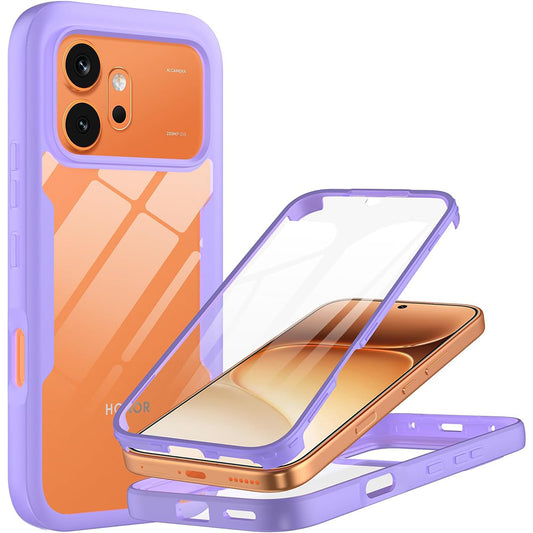 Etui na Honor 600 Pro / 600, Techsuit, ColorVerse 360, Fioletowy