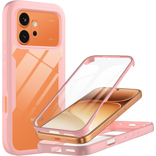 Etui na Honor 600 Pro / 600, Techsuit, ColorVerse 360, Różowe