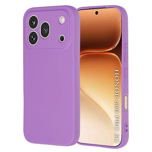 Etui na Honor 600 Pro, Techsuit, SoftFlex, Fioletowy