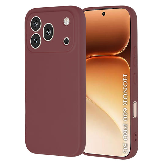 Etui na Honor 600 Pro, Techsuit, SoftFlex, Wiśniowy