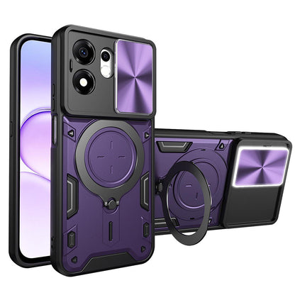 Case for Honor 600 Smart, Techsuit, CamGuard Pro, Purple