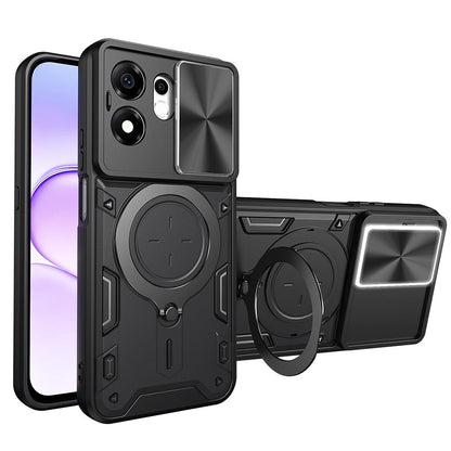 Case for Honor 600 Smart, Techsuit, CamGuard Pro, Black