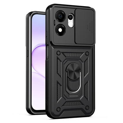 Etui na Honor 600 Smart, Techsuit, CamShield, Czarny