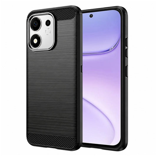 Etui do Honor 600 Smart, Techsuit, Carbon, Czarny