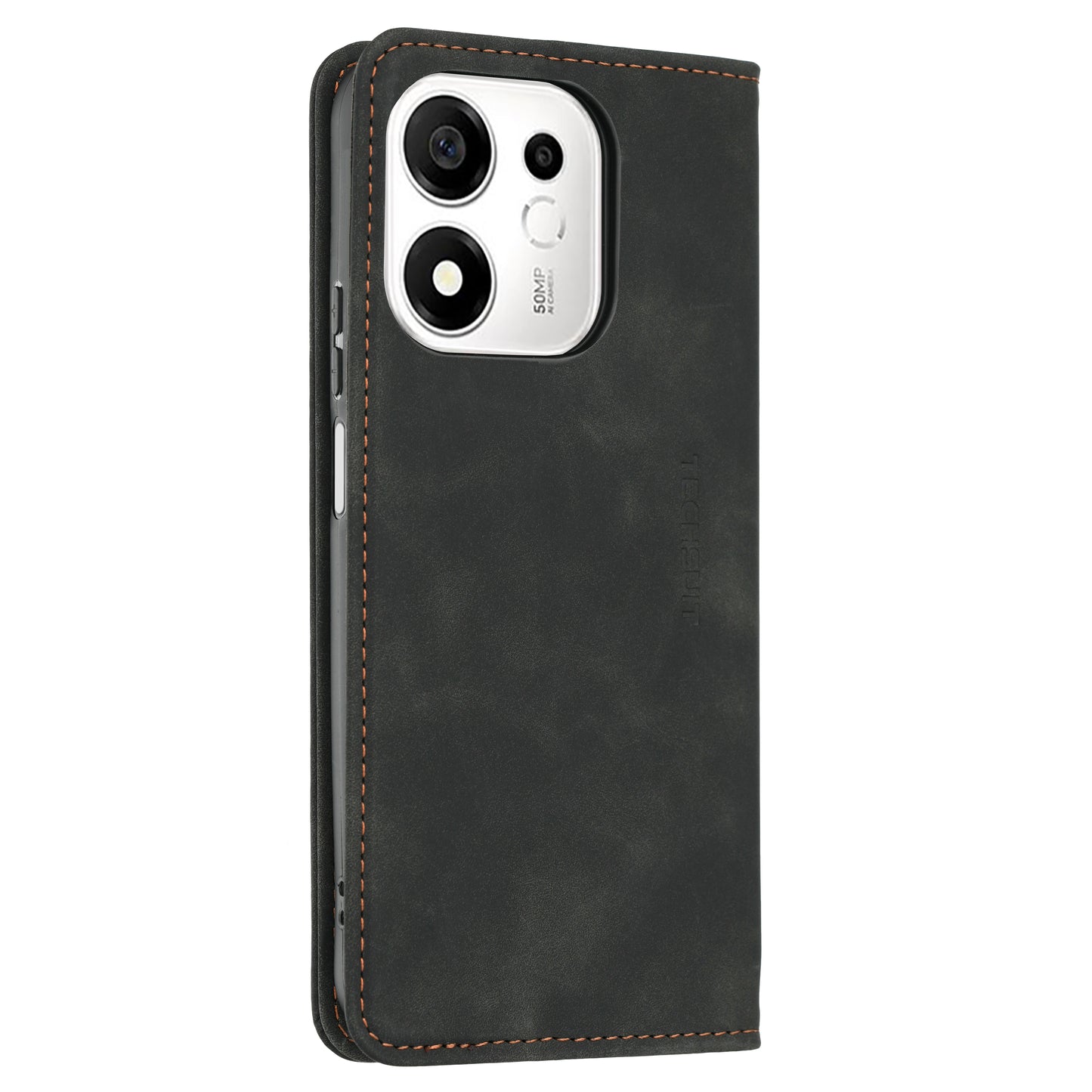 Etui na Honor 600 Smart, Techsuit, Confy, Czarny