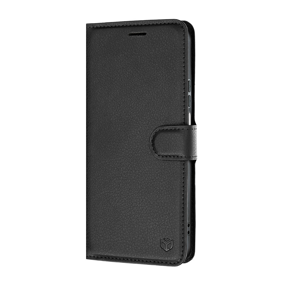 Etui na Honor 600 Smart, Techsuit, Leather Folio, czarne