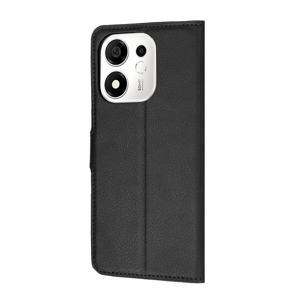 Etui na Honor 600 Smart, Techsuit, Leather Folio, czarne