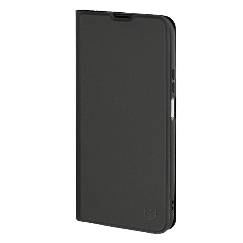 Etui do Honor 600 Smart, Techsuit, Magskin Book Long Blitz Cutout, Czarny