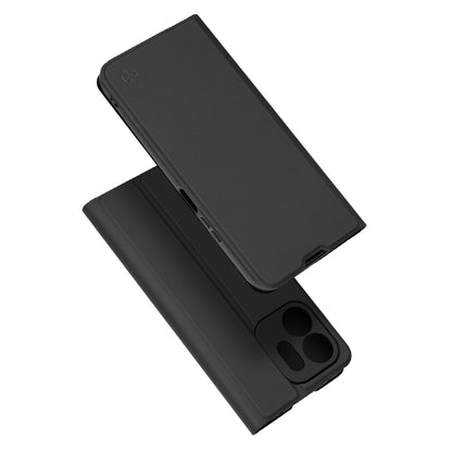Etui do Honor 600 Smart, Techsuit, Magskin Book Long Blitz Cutout, Czarny