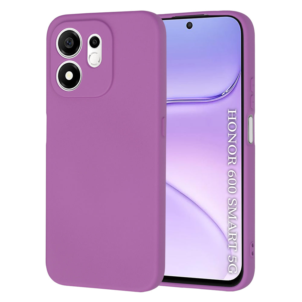 Etui na Honor 600 Smart, Techsuit, SoftFlex, Fioletowy