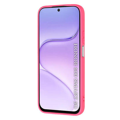 Etui na Honor 600 Smart, Techsuit, SoftFlex, Ciemnoróżowy