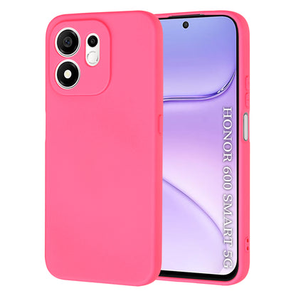 Etui na Honor 600 Smart, Techsuit, SoftFlex, Ciemnoróżowy