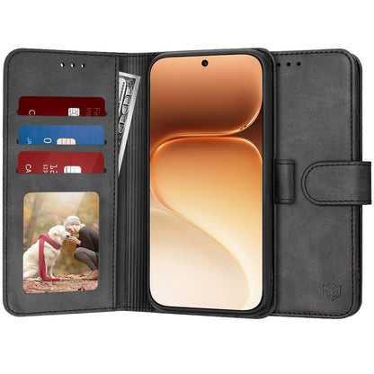 Etui na Honor 600, Techsuit, Diary Book, czarne