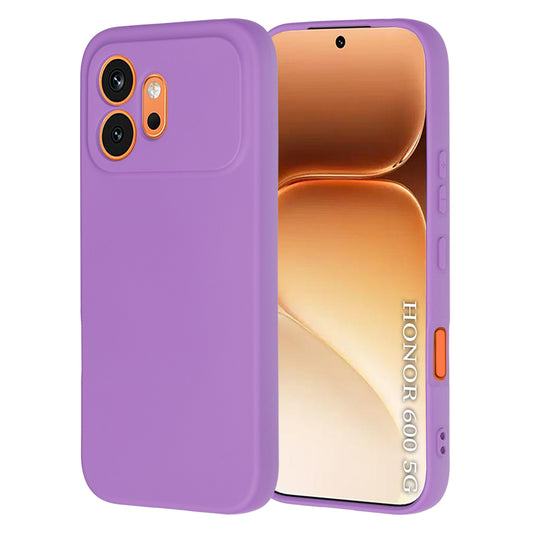 Etui na Honor 600, Techsuit, SoftFlex, Fioletowy