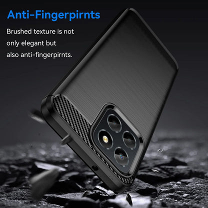 Case for Honor 70 Lite / X6 / X8 5G, Techsuit, Carbon, Black