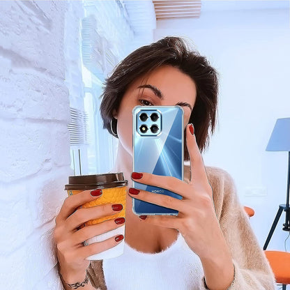 Etui na Honor 70 Lite / X6 / X8 5G, Techsuit, odporne na wstrząsy, przezroczyste