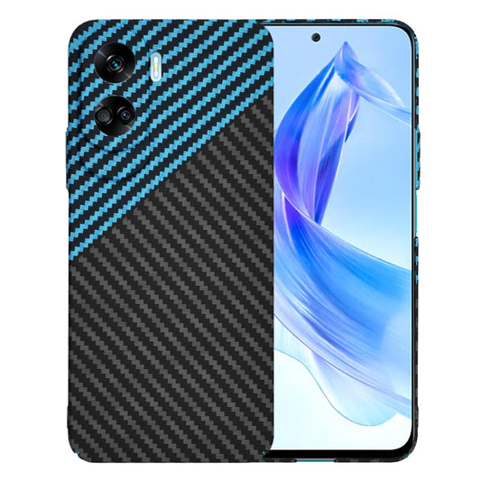 Etui do Honor 90 Lite, Techsuit, Carbonite FiberShell, Czarna Bleu