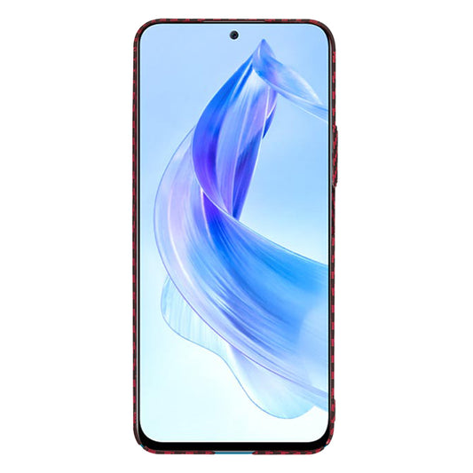 Etui na Honor 90 Lite, Techsuit, Carbonite FiberShell, Czerwony