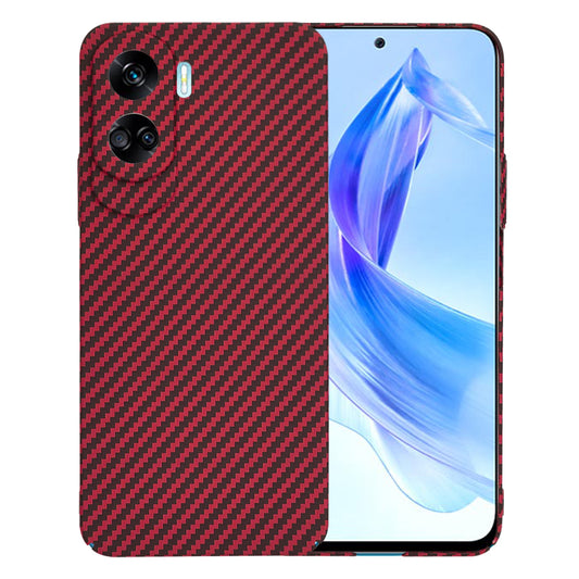 Etui na Honor 90 Lite, Techsuit, Carbonite FiberShell, Czerwony
