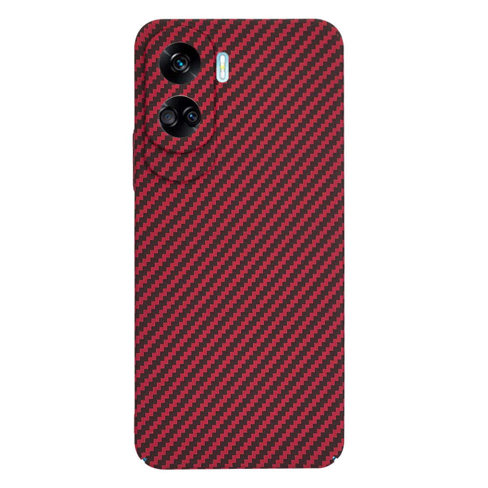 Etui na Honor 90 Lite, Techsuit, Carbonite FiberShell, Czerwony