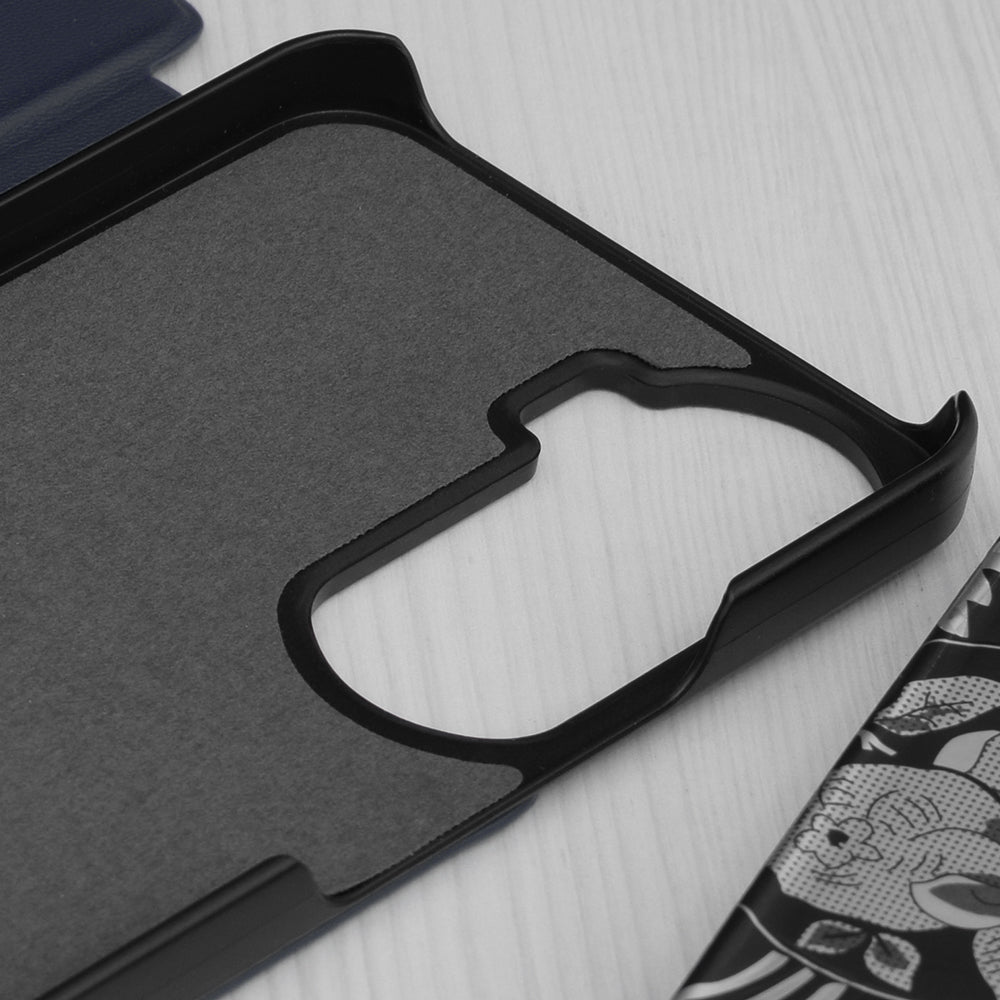 Etui na Honor 90 Lite, Techsuit, eFold, Granatowe