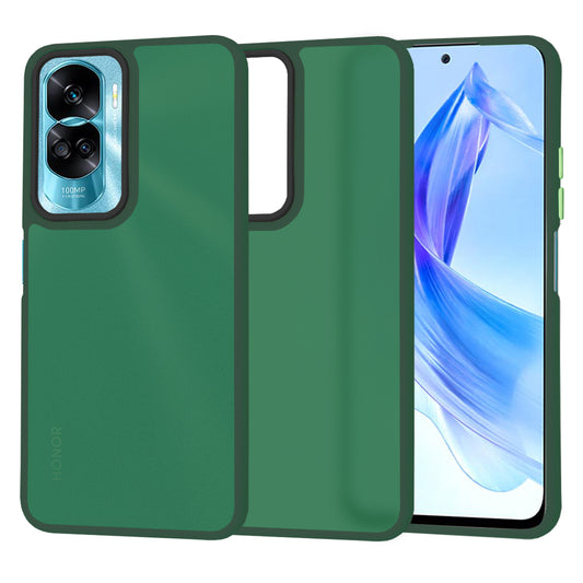 Etui na Honor 90 Lite, Techsuit, HaloFrost, Zielony