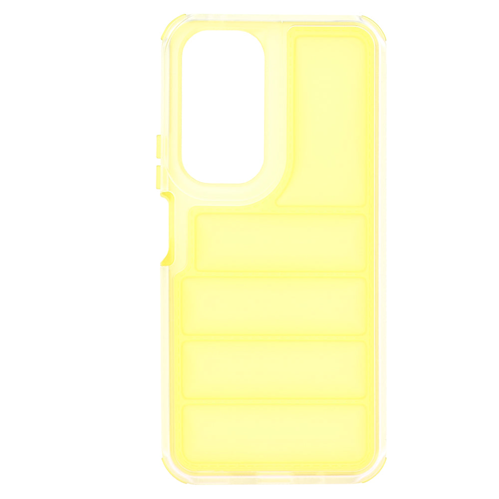 Case for Honor 90 Lite, Techsuit, Wave Shield, Yellow