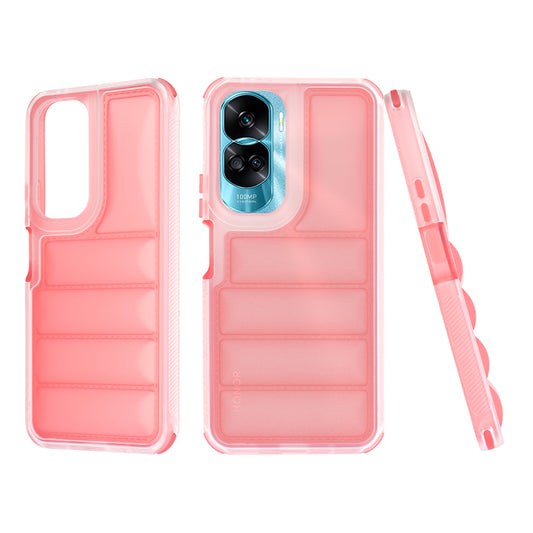 Etui na Honor 90 Lite, Techsuit, Wave Shield, Czerwony