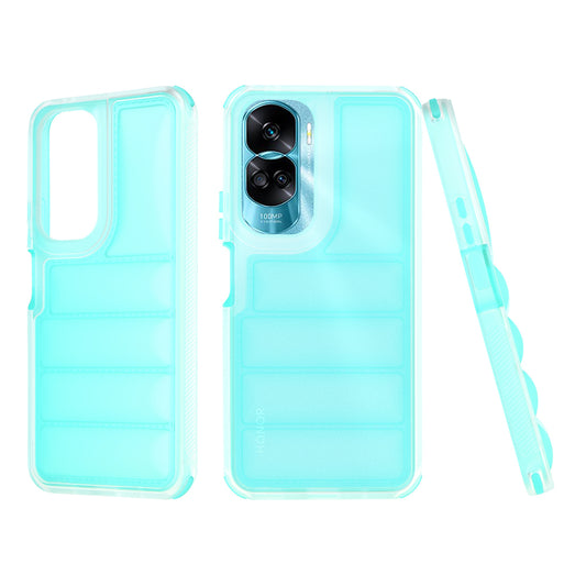 Etui na Honor 90 Lite, Techsuit, Wave Shield, Turkusowy