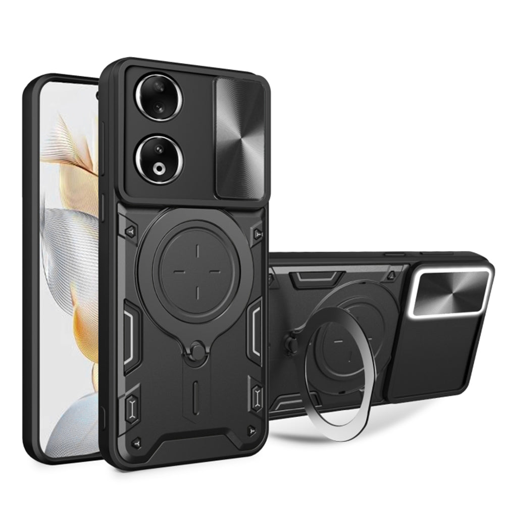 Etui na Honor 90, Techsuit, CamGuard Pro, czarne