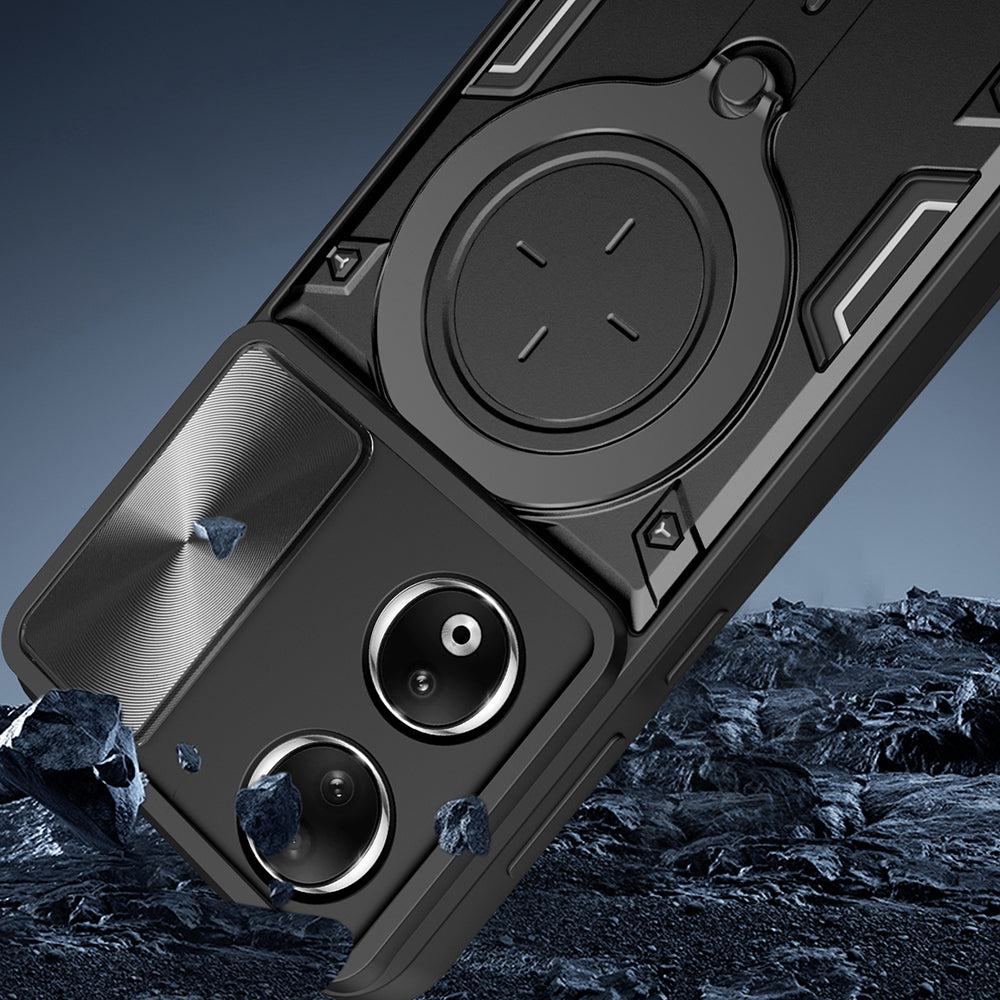 Etui na Honor 90, Techsuit, CamGuard Pro, czarne