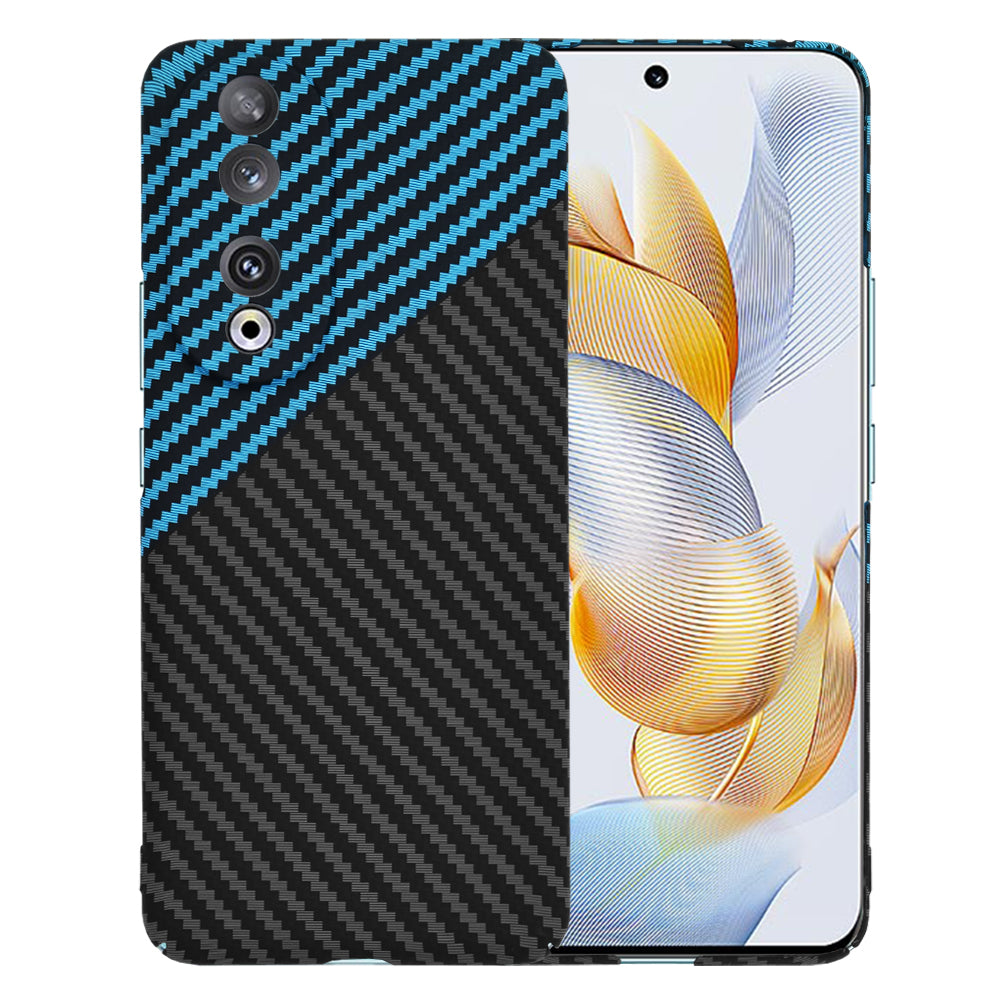 Etui na Honor 90, Techsuit, Carbonite FiberShell, Czarna Bleu