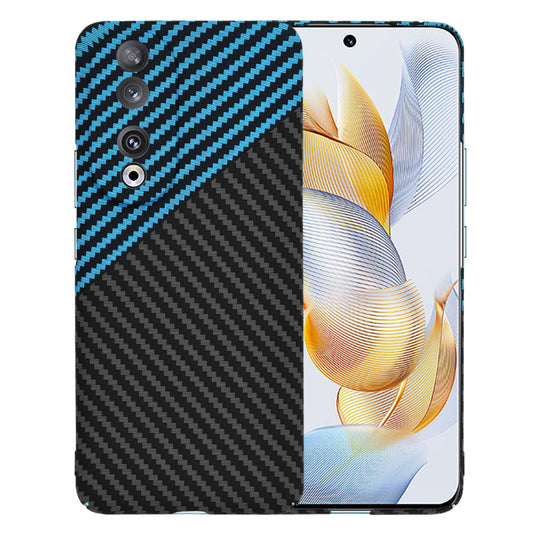 Etui na Honor 90, Techsuit, Carbonite FiberShell, Czarna Bleu