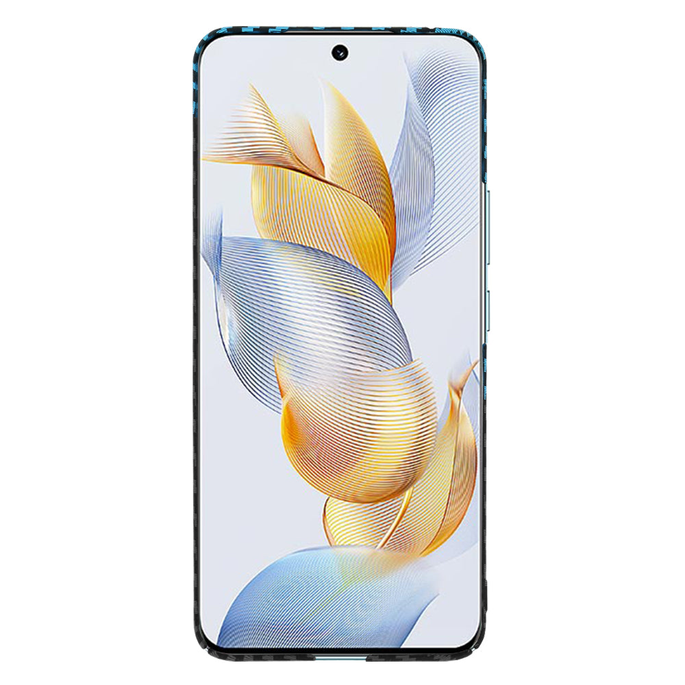 Etui na Honor 90, Techsuit, Carbonite FiberShell, Czarna Bleu
