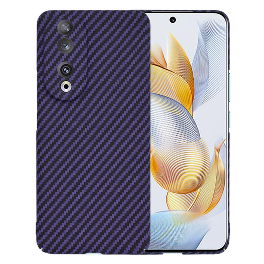 Etui na Honor 90, Techsuit, Carbonite FiberShell, Fioletowy
