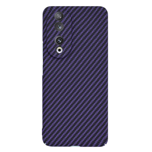 Etui na Honor 90, Techsuit, Carbonite FiberShell, Fioletowy