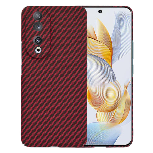 Etui na Honor 90, Techsuit, Carbonite FiberShell, Czerwony
