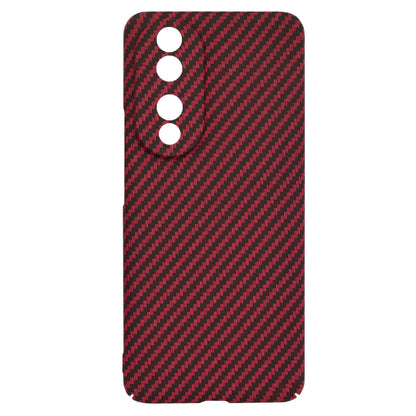 Etui na Honor 90, Techsuit, Carbonite FiberShell, Czerwony