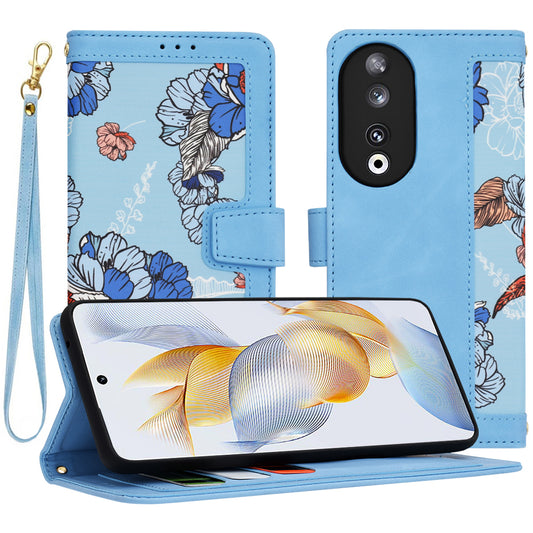 Etui na Honor 90, Techsuit, FlipCraft, Niebieski
