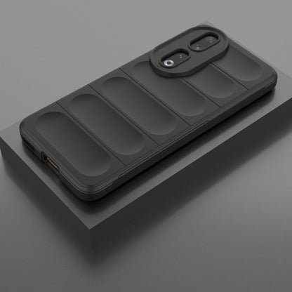 Etui na Honor 90, Techsuit, Magic Shield, czarne