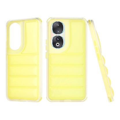 Etui na Honor 90, Techsuit, Wave Shield, Żółte