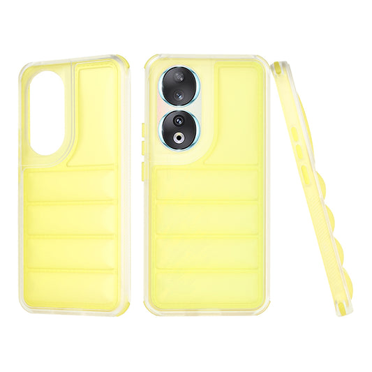 Etui na Honor 90, Techsuit, Wave Shield, Żółte