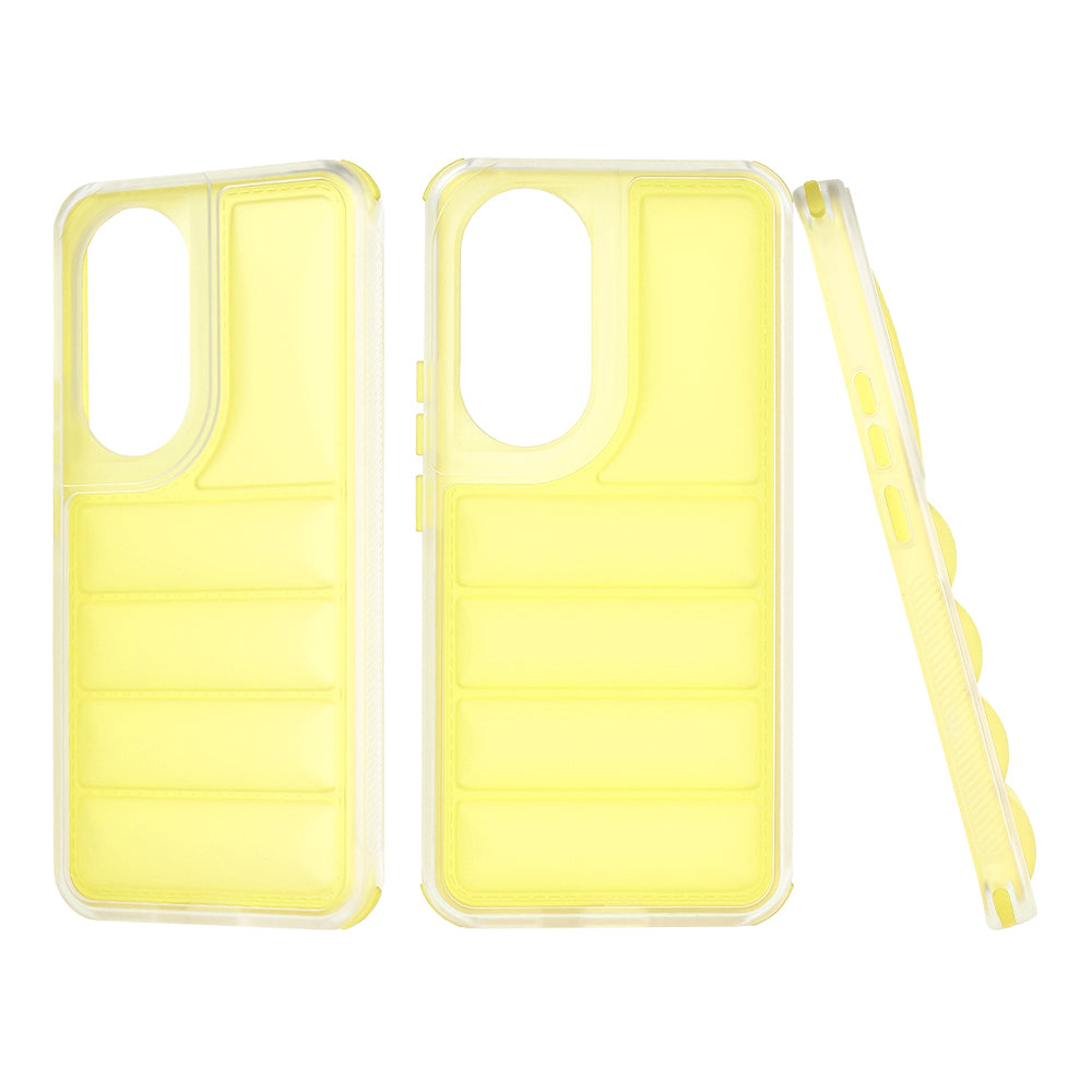 Etui na Honor 90, Techsuit, Wave Shield, Żółte