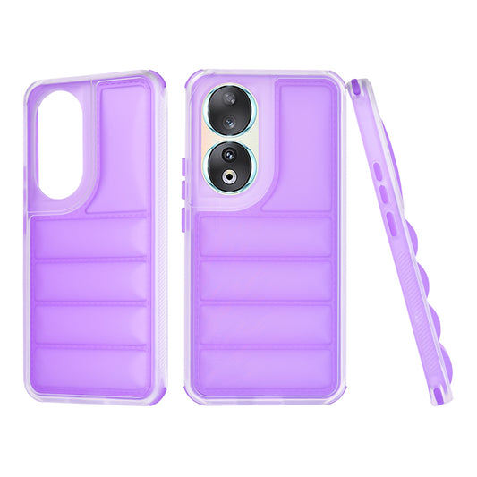 Etui na Honor 90, Techsuit, Wave Shield, Fioletowy